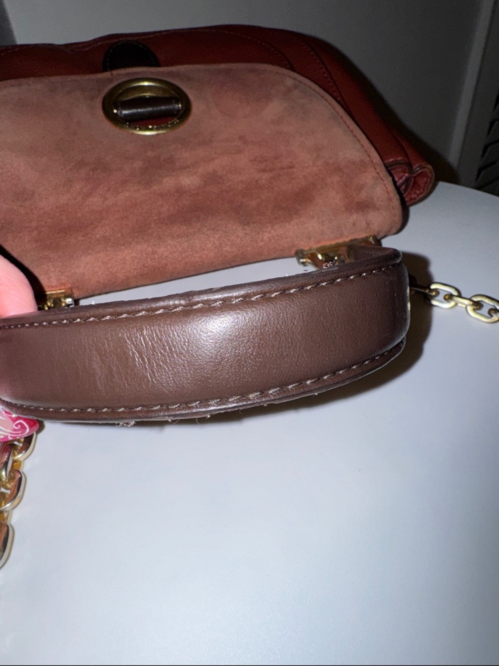Vintage Michael Kors Isadore Medium Top Handle Messenger Bag - Picture 9 of 12